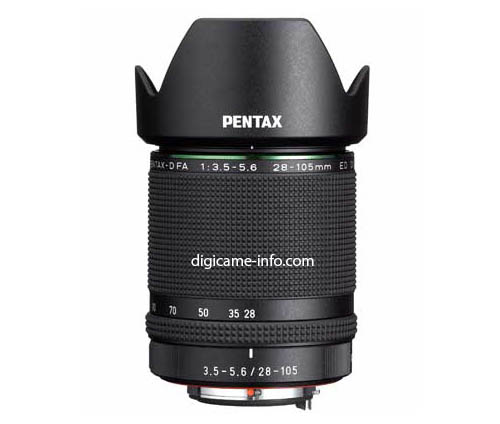 HD PENTAX-D FA 28-105mm f:3.5-5.6 ED DC WR lens