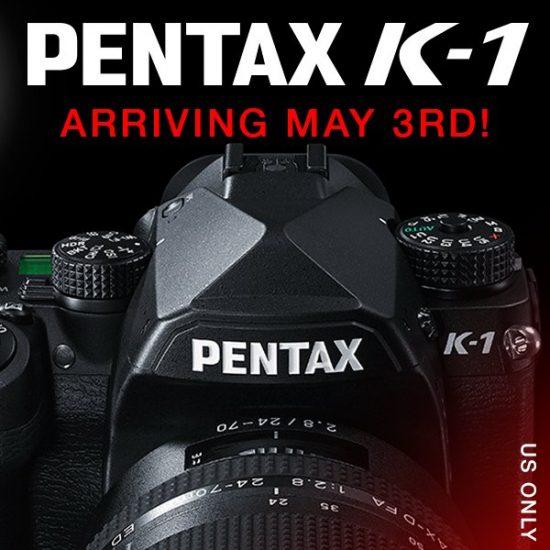 Pentax K-1 shipping date USA