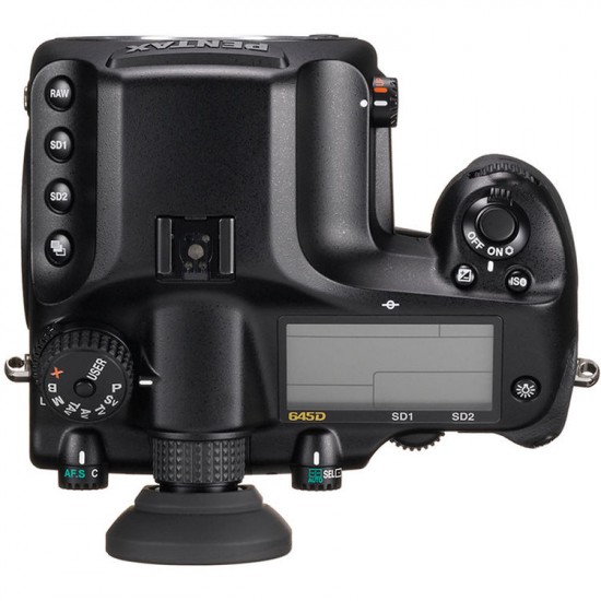 Pentax 645D medium format digital camera