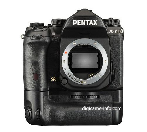 Pentax K-1 full frame DSLR camera battery grip