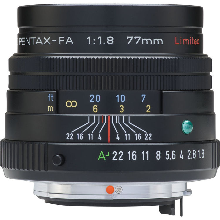 pentax smcp fa 77mm f 1 8 limited lens with Pentax 77mm fa lens limited telephoto smc smcp series autofocus profile lensauthority hover zoom