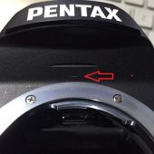 Sigma lenses leave scratch on the Pentax K-1 camera body