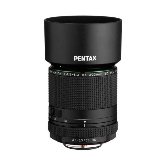 Pentax HD DA 55-300mm f:4.5-6.3 ED PLM WR RE lens