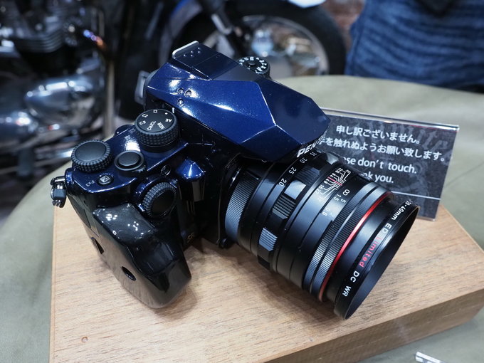 The Pentax KP custom limited edition camera (Pentax KP J Limited