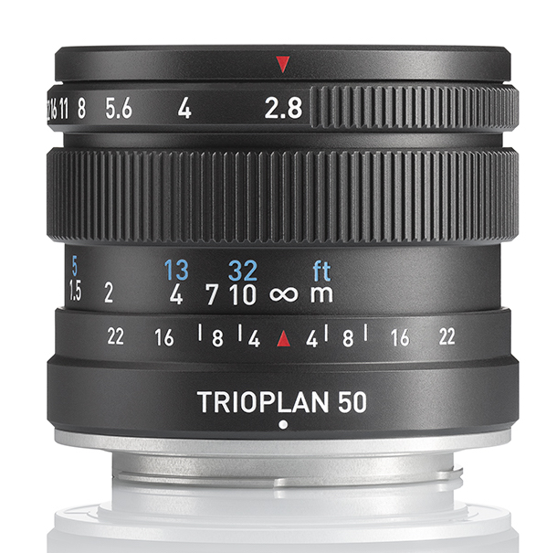 Meyer Optik Görlitz Trioplan 50 f/2.8 II lens for Pentax K-mount