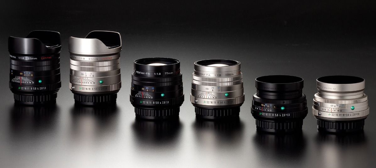 Coming soon: three HD PENTAX-FA Limited lenses and a new Pentax K