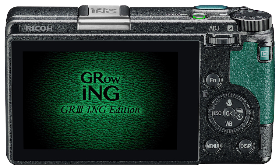Ricoh GR III ING special edition camera announced in China 