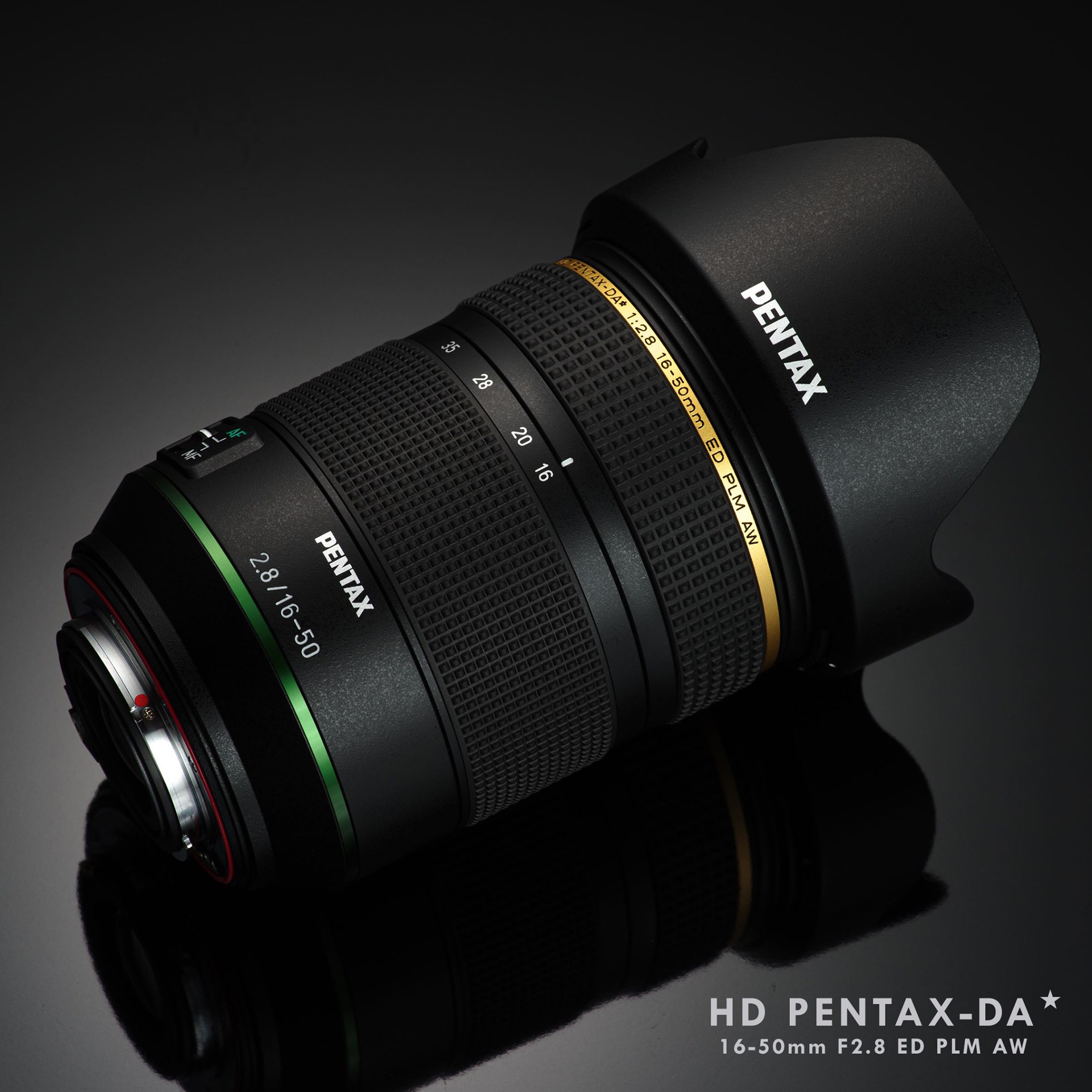 Obiettivo HD Pentax DA 16-50 Mm F2,8ED PLM AW (28030) - Zoom Standard Star Series Per Reflex Digitali APS-C