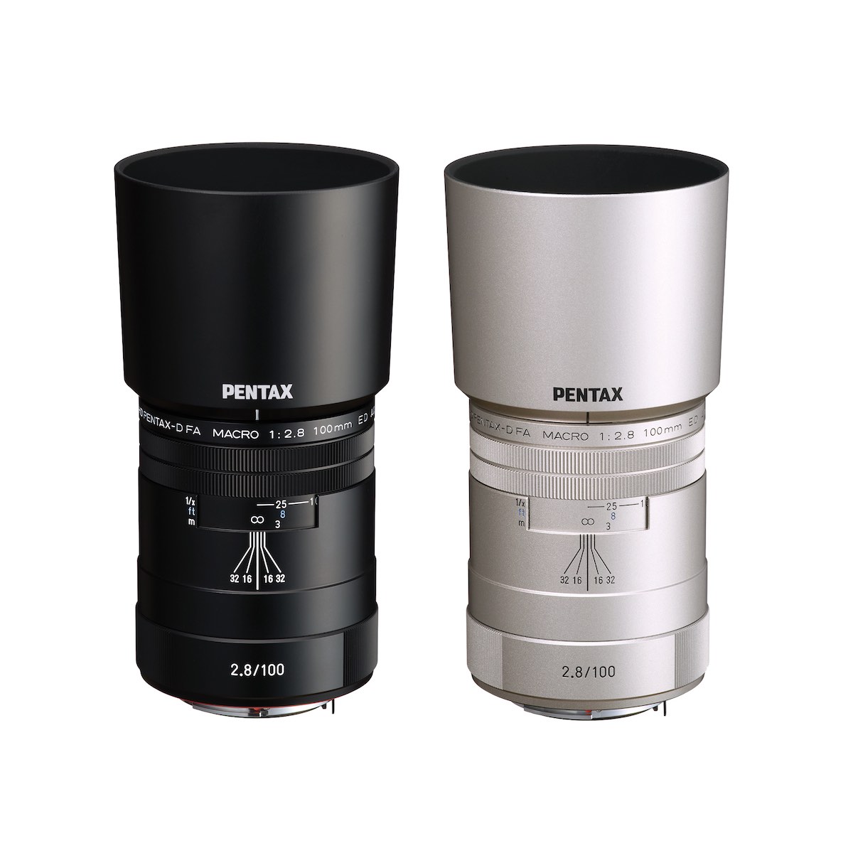 HD Pentax D FA Macro 100mm f/2.8 ED AW lens officially announced 