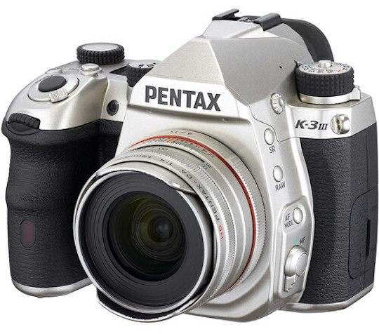 The HD Pentax DA 15mm f/4 ED AL Limited silver lens is probably