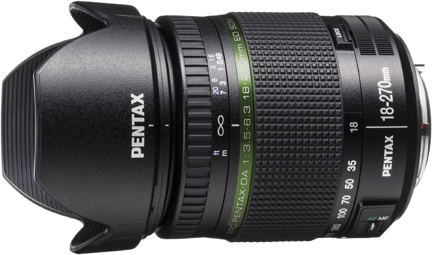 The Pentax smc PENTAX-DA 18-270mm f/3.5-6.3 ED SDM lens is now