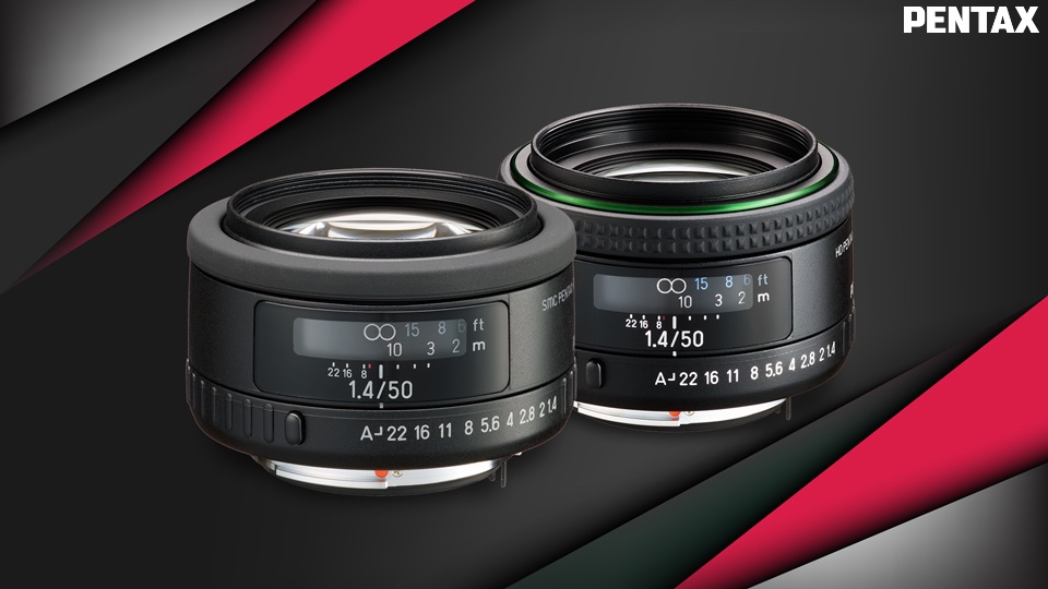 The new HD PENTAX-FA 50mm f/1.4 and smc PENTAX-FA 50mm f/1.4