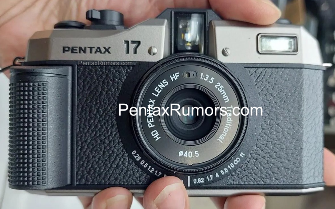 First Leaked Pictures Of The Pentax 17 Half frame Film Camera With 25mm 