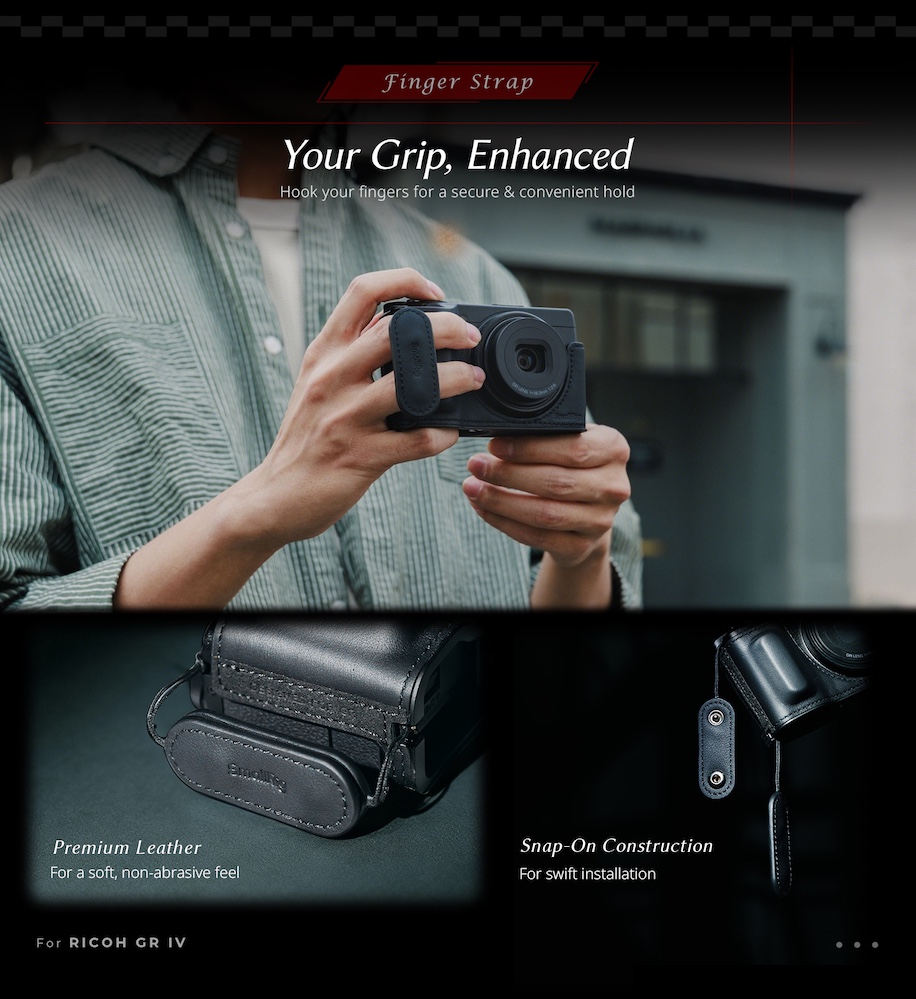 Just announced: SmallRig accessory ecosystem for Ricoh GR IV